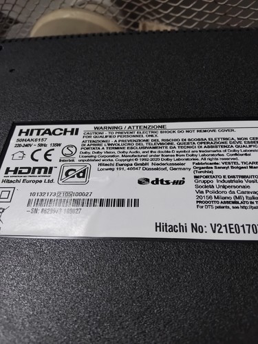Scheda madre hitachi - tv,