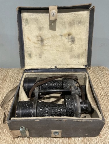 Raro binocolo scatola ww2 - binocolo,