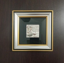 Quadro Capitanelli Argento Paesaggio Marittimo Made In Italy