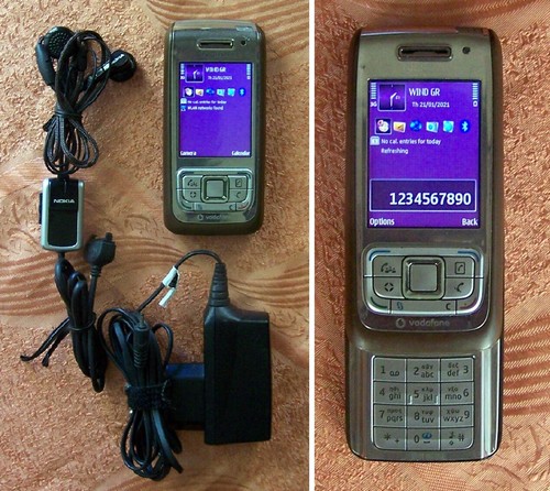 Original nokia e65 flip mobile - nokia,