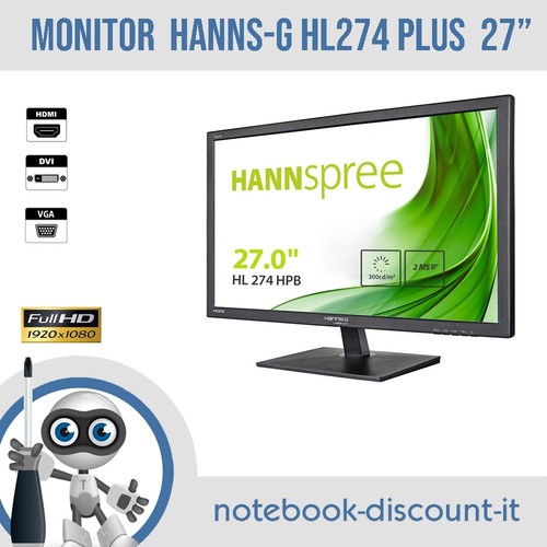 Monitor hannspree hl274 plus - monitor,