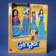 Rara bambola zenzero bruna