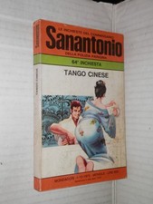 TANGO CINESE Le inchieste del commissario Sanantonio 64 Mondadori 1975 libro di