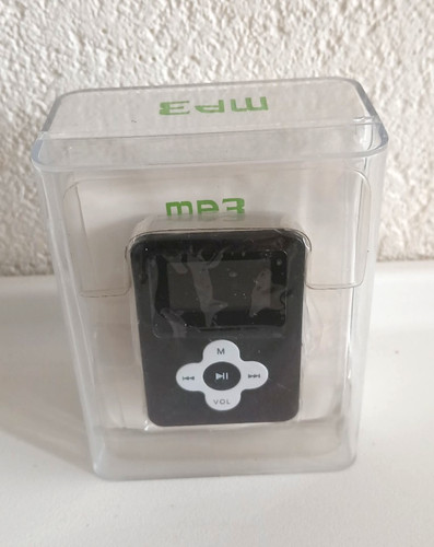 Mini lettore mp3 nero - mp3,