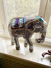 Statua Elefante A Mosaico Specchietti E Smalto