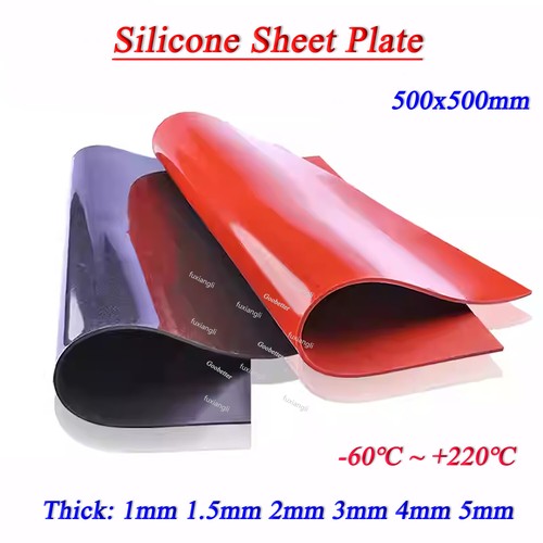 Piastra silicone rosso nero - piastra,