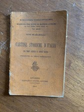 CARTINE STORICHE D'ITALIA Gino Scaramella Livorno Giusti 1914 IX Cartine 