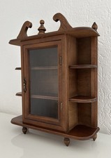 Vetrina vintage in legno e