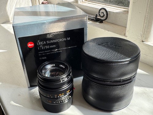 Leica summicron f 2 - summicron-m, mm