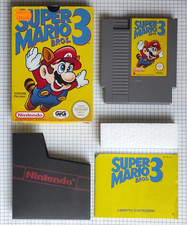Videogame Super Mario Bros 3 Nintendo NES ITA PAL *A CIB Vintage 100% AUTENTICO