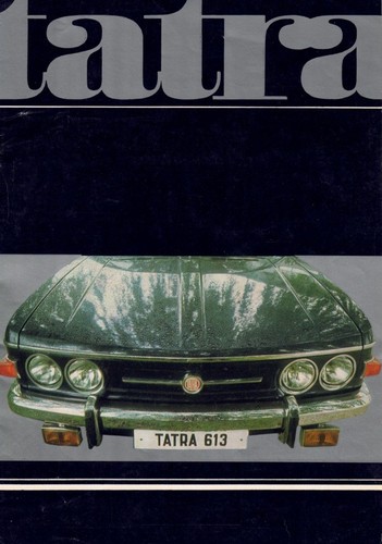 Catalogue brochure tatra 613 - catalogue,