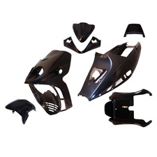 KIT CARENE 7 PZ NERO LUCIDO