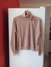 Maglione dolcevita rosa donna Liu jo