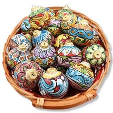 Palla di Natale in ceramica di