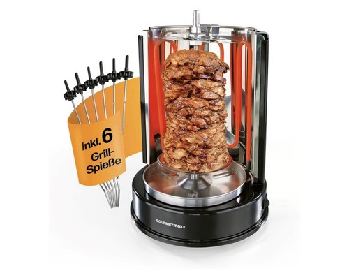 Gourmetmaxx griglia kebab - gourmetmaxx, 1400