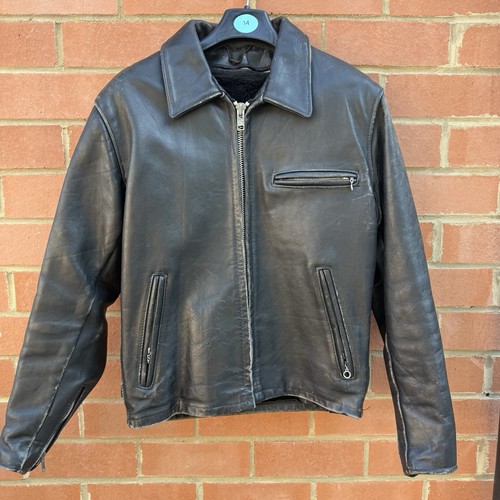 Giacca pelle schott nyc usa - schott,