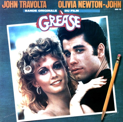 Grease soundtrack 2lp - grease, (vg)