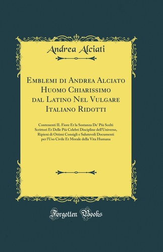 Emblemi andrea alciato - andrea,