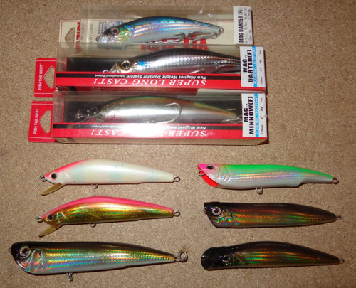 Lotto esche da pesca - lotto,