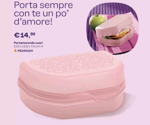 Tupperware portamerende cuori - tupperware,