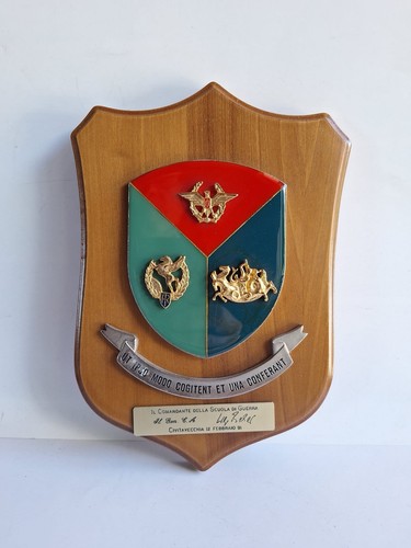 Militaria crest legno - crest,