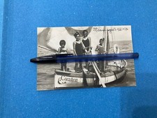 FOTO CARTOLINA   BALILLA GIL FEZ AL MARE MISANO ADRIATICO RIMINI 1931.