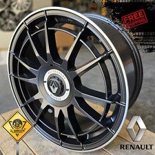 KIT 4 Cerchi In Lega 17" Compatibili con Renault Captur 1 + Clio III Clio IV + V