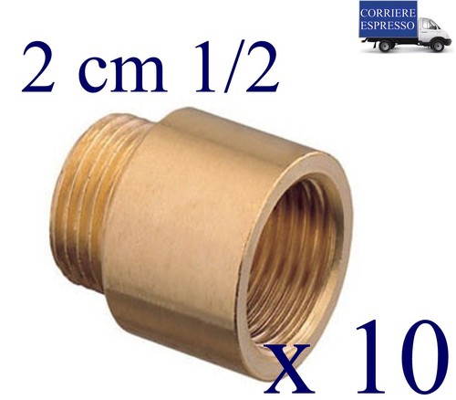Prolunga raccordo ottone - raccordo, in
