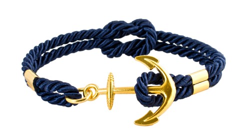 Braccialetto uomo blu notte - uomo,