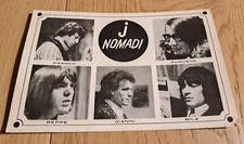 CARTOLINA PROMOZIONALE I NOMADI 10x15 cm Augusto Daolio Columbia 1968