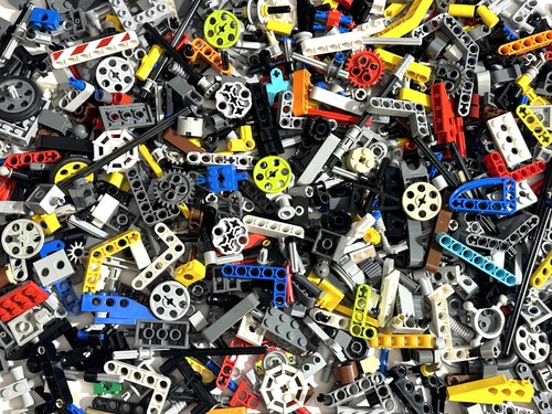 Lotto 210 piccoli pezzi - pezzi, lego