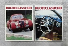 rivista RUOTECLASSICHE  n.1 e n.2 originali (novembre e dicembre 1987) - ottime