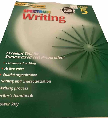 Spectrum writing workbook - spectrum,