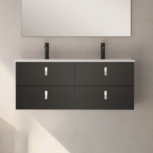 Mobile bagno sospeso con - bagno,