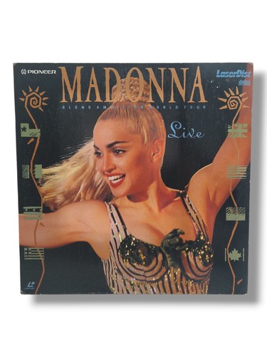 Madonna laserdisc blond - laserdisc,
