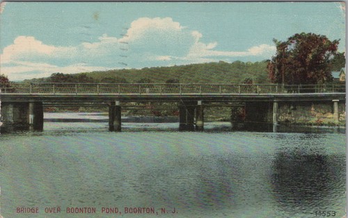 Cartolina ponte sopra boonton - ponte,