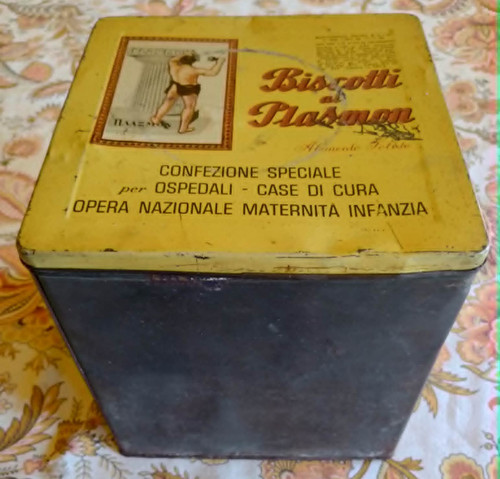 Scatola latta plasmon - scatola,