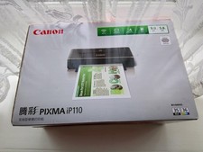 Canon PIXMA iP110 stampante digitale a getto d'inchiostro fotografica - nera nuova sigillata 