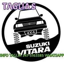 Copri Ruota di Scorta DISEGNO SUZUKI VITARA SIDEKIKC SJ 400 413 SANTANA 4X4 4WD
