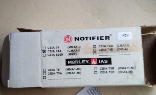 Morley ias notifier - ias-notifier, 74a