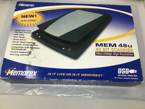 Memorex mem48u scanner usb - memorex,