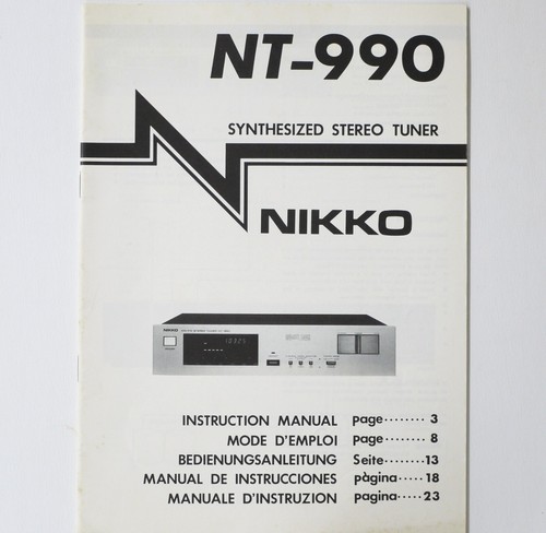 Tuner sintetizzato originale
