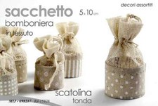 10 PZ SACCHETTO BOMBONIERA