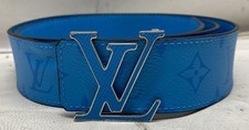 CINTURA LOUIS VUITTON BLU