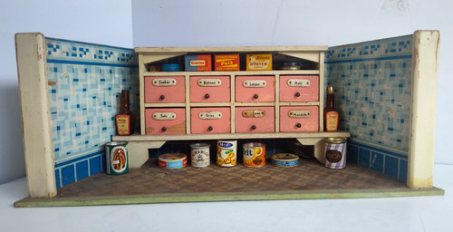 Diorama cucina giocattolo