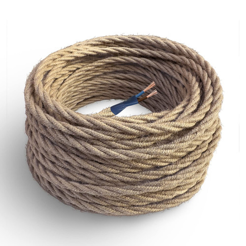 Cavo elettrico tessile - -,