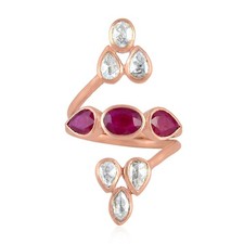 Anello oro rosa carati - in,