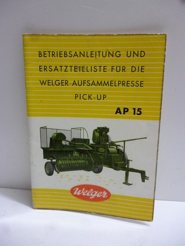 Pressa raccolta welger - da,