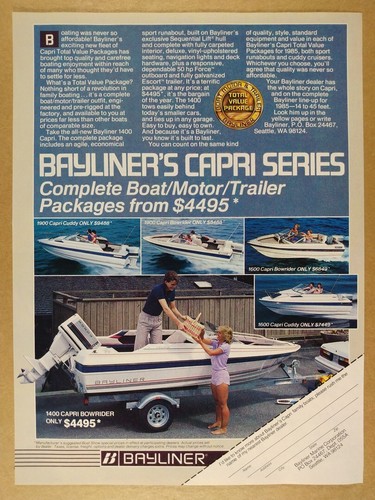 Pubblicità bayliner capri - pubblicità,