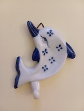 Appendino in ceramica dipinto